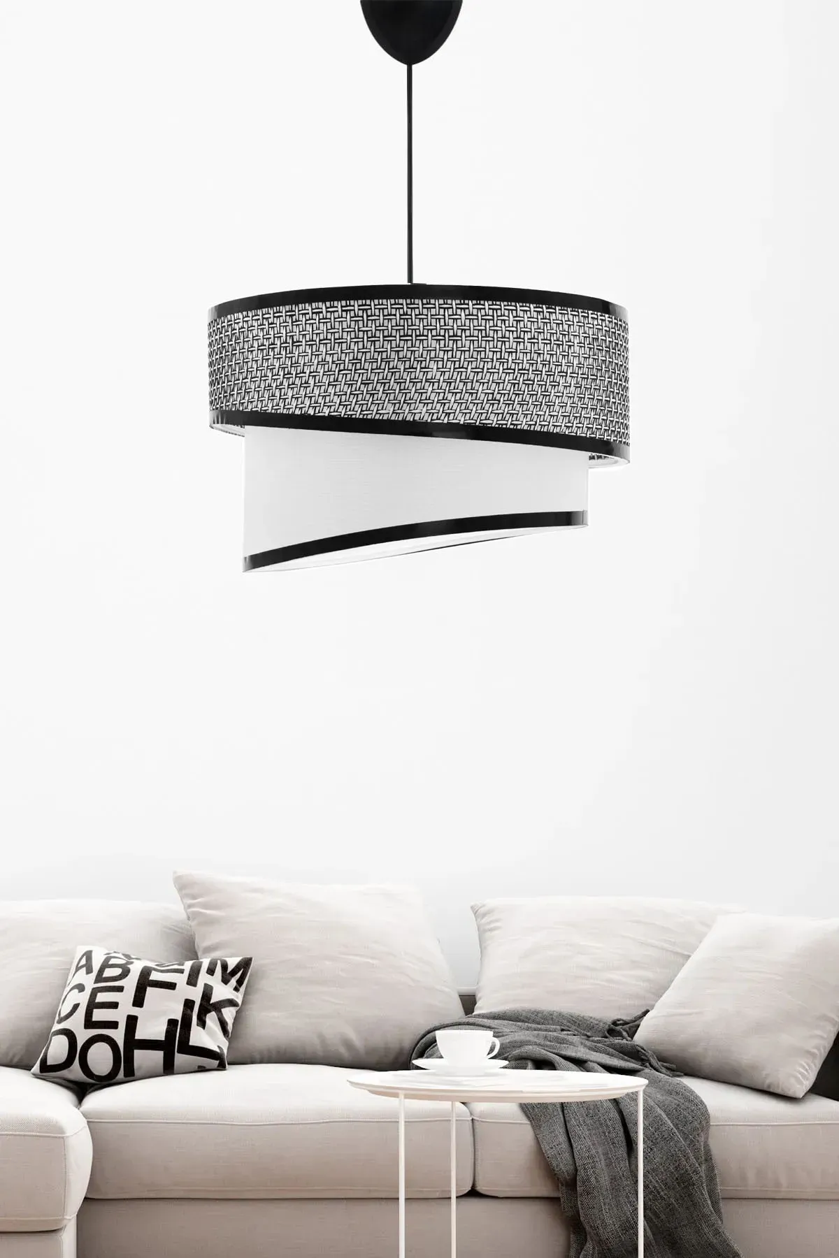 Avize,sarkıt,modern Gerçek Hasır Duena Model