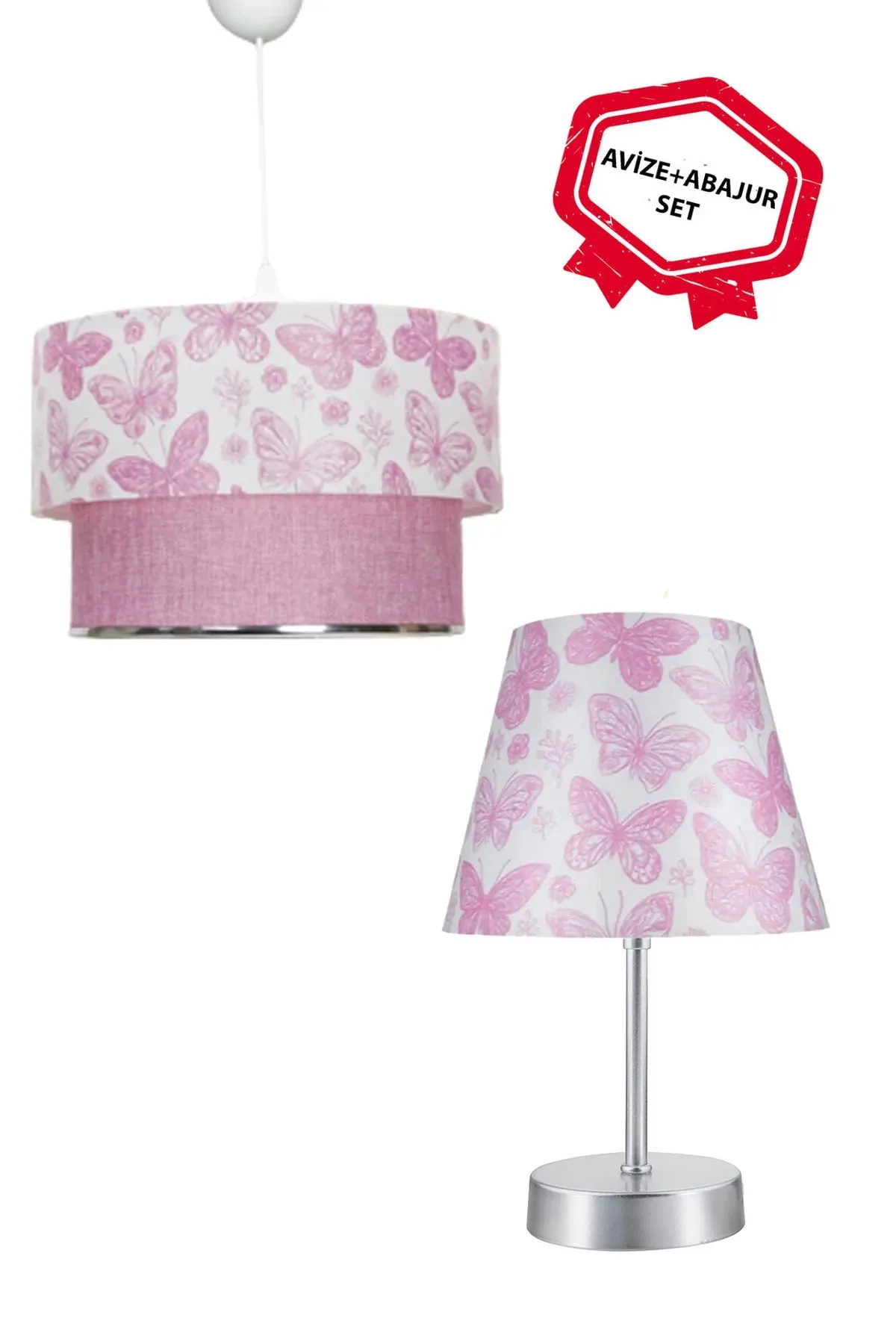 Avize,abajur,komidin,çocuk Odası Set Petite Model