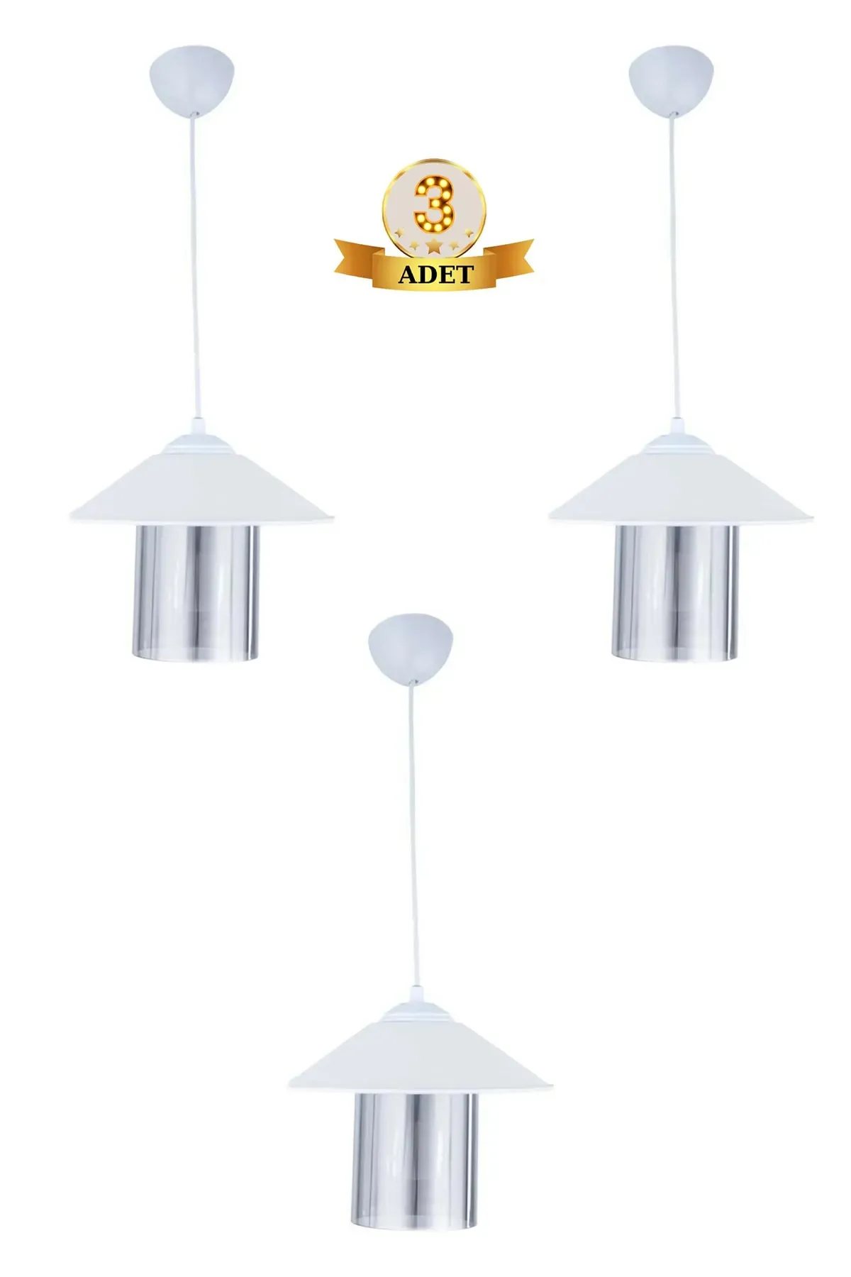 Avize,sarkıt Modern 3 Adet Ilna Model