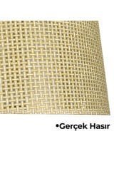 LAMBADER ŞAPKASI,MODERN,RATTAN,GERÇEK HASIR,JOSE MODEL
